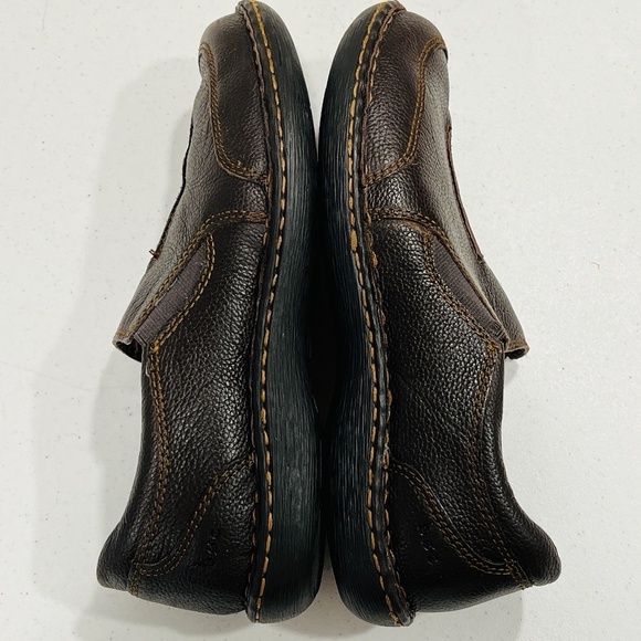 BOC Born On Concept Shoes Brown Leather Slip On Loafers 9.5 M - Picture 4 of 5